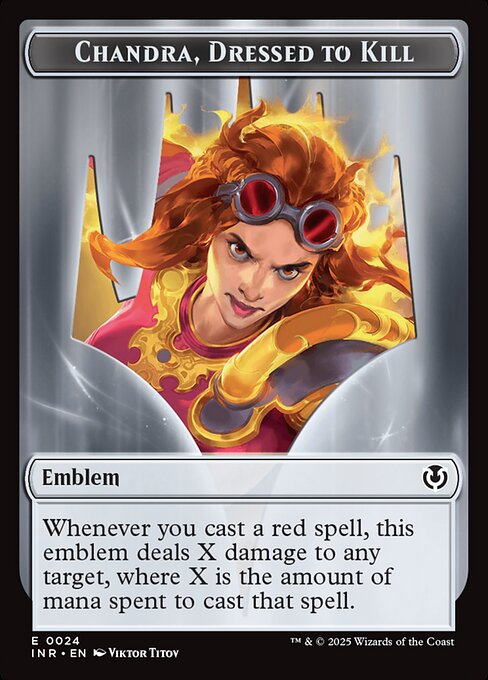 Chandra, Dressed to Kill Emblem (TINR 24)