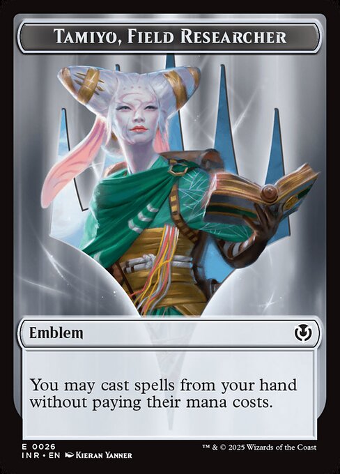 Tamiyo, Field Researcher Emblem (TINR 26)