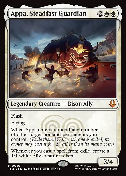 Appa, Steadfast Guardian (TLA 10)