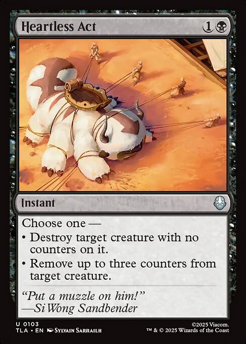 Heartless Act (TLA 103)