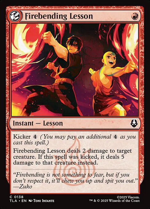Firebending Lesson (TLA 138)