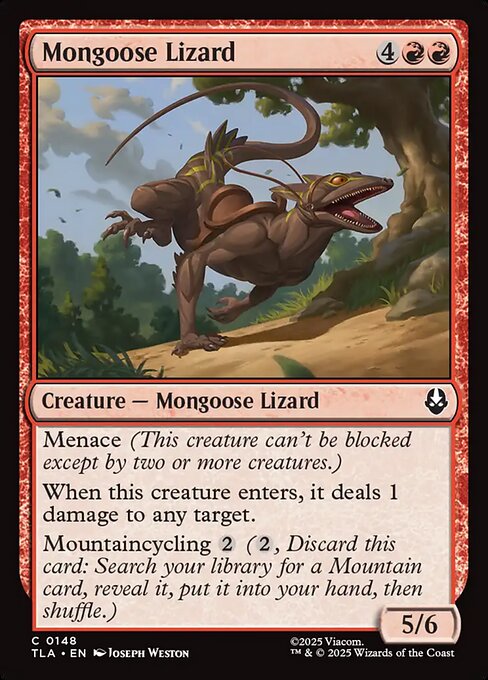Mongoose Lizard (TLA 148)