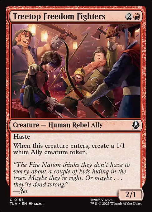 Treetop Freedom Fighters (TLA 156)