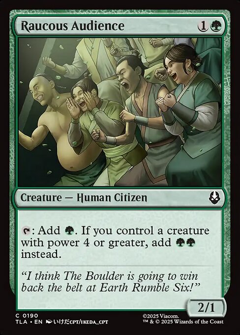Raucous Audience (TLA 190)