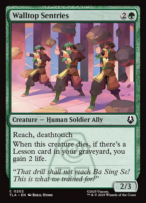 Walltop Sentries (TLA 202)