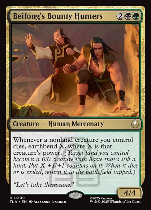 Beifong's Bounty Hunters (TLA 209)
