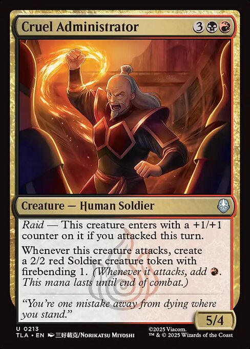 Cruel Administrator (TLA 213)