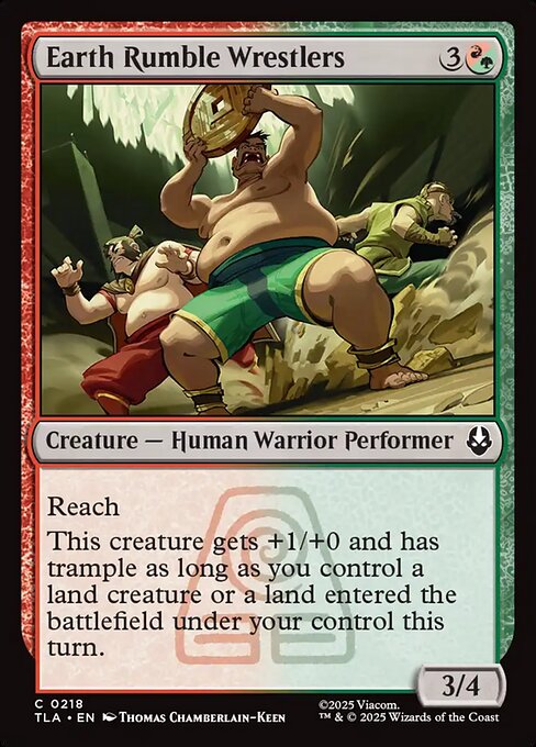 Earth Rumble Wrestlers (TLA 218)