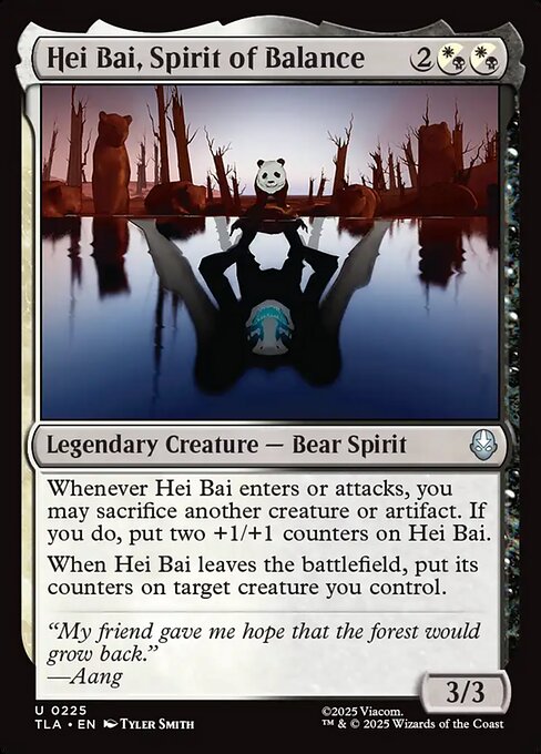 Hei Bai, Spirit of Balance (TLA 225)