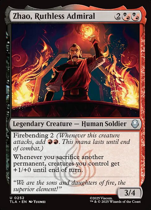 Zhao, Ruthless Admiral (TLA 252)