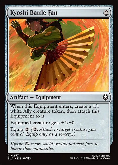 Kyoshi Battle Fan (TLA 257)