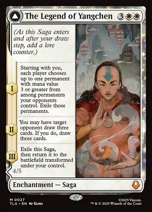 The Legend of Yangchen // Avatar Yangchen (TLA 27)