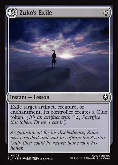 Zuko's Exile (TLA 3)
