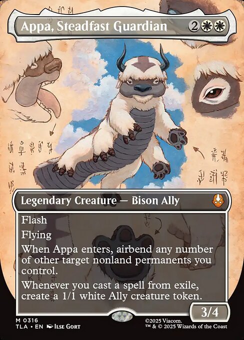 Appa, Steadfast Guardian (TLA 316)