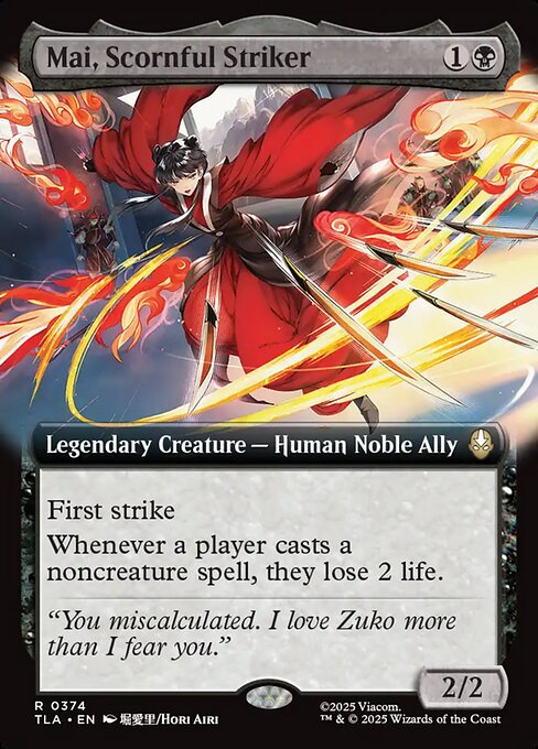 Mai, Scornful Striker (TLA 374)