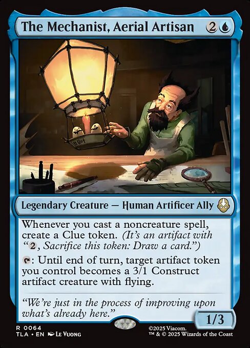 The Mechanist, Aerial Artisan (TLA 64)