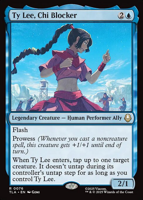 Ty Lee, Chi Blocker (TLA 76)