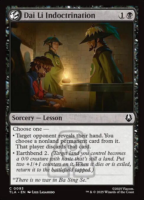 Dai Li Indoctrination (TLA 93)