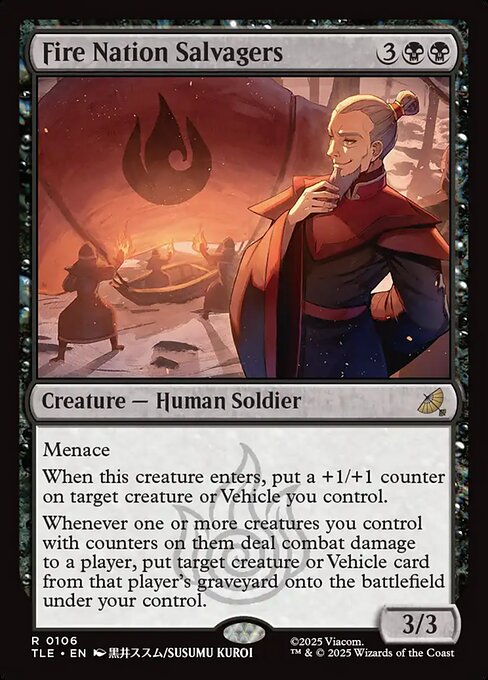 Fire Nation Salvagers (TLE 106)