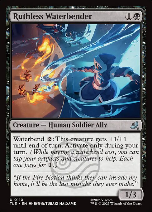 Ruthless Waterbender (TLE 110)
