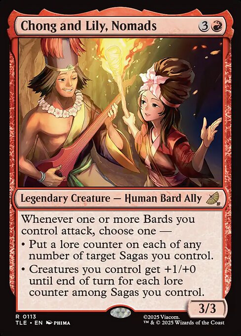 Chong and Lily, Nomads (TLE 113)