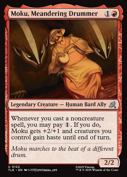 Moku, Meandering Drummer (TLE 122)