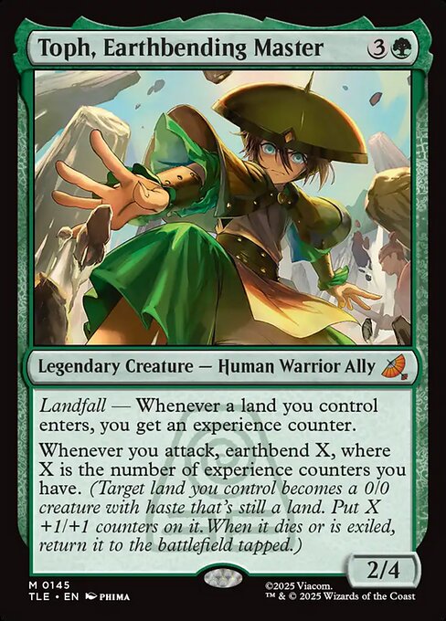 Toph, Earthbending Master (TLE 145)