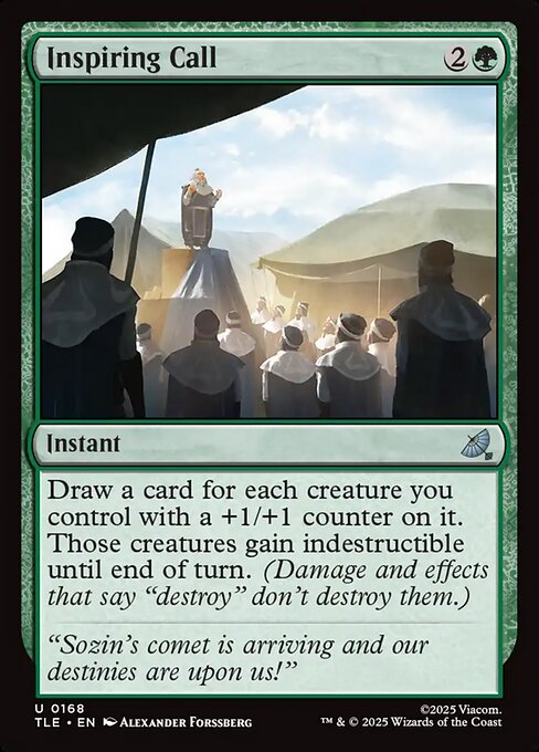 Inspiring Call (TLE 168)