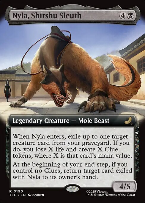 Nyla, Shirshu Sleuth (TLE 190)