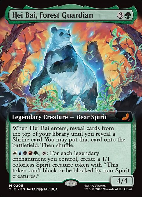 Hei Bai, Forest Guardian (TLE 205)