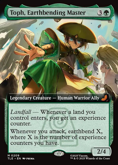 Toph, Earthbending Master (TLE 209)