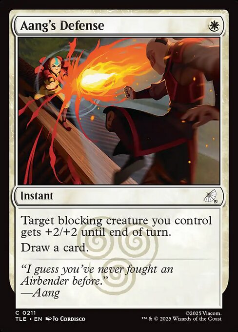 Aang's Defense (TLE 211)
