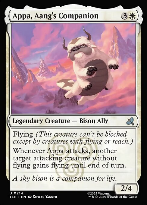 Appa, Aang's Companion (TLE 214)