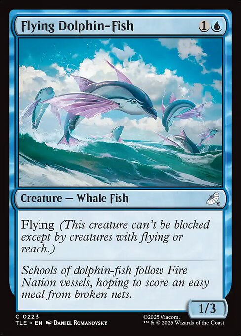 Flying Dolphin-Fish (TLE 223)