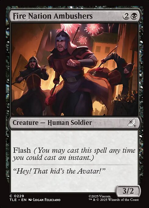 Fire Nation Ambushers (TLE 229)