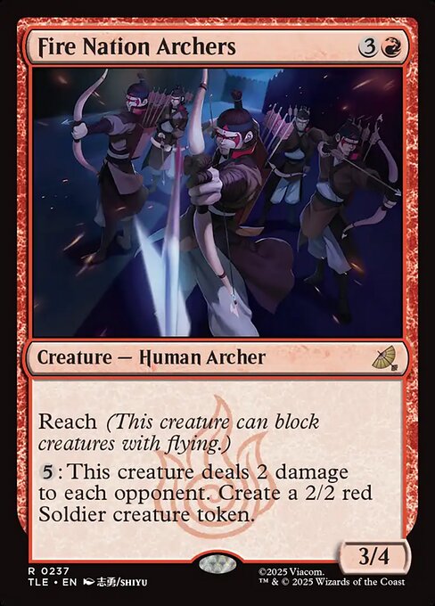 Fire Nation Archers (TLE 237)