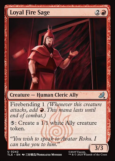 Loyal Fire Sage (TLE 242)