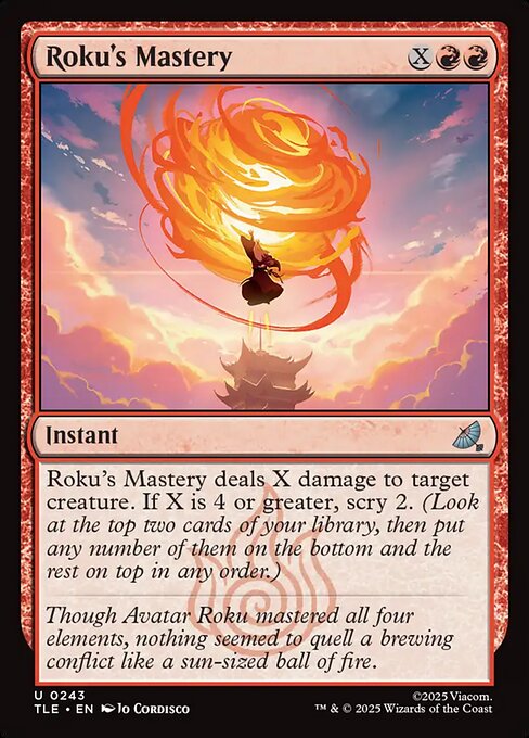 Roku's Mastery (TLE 243)