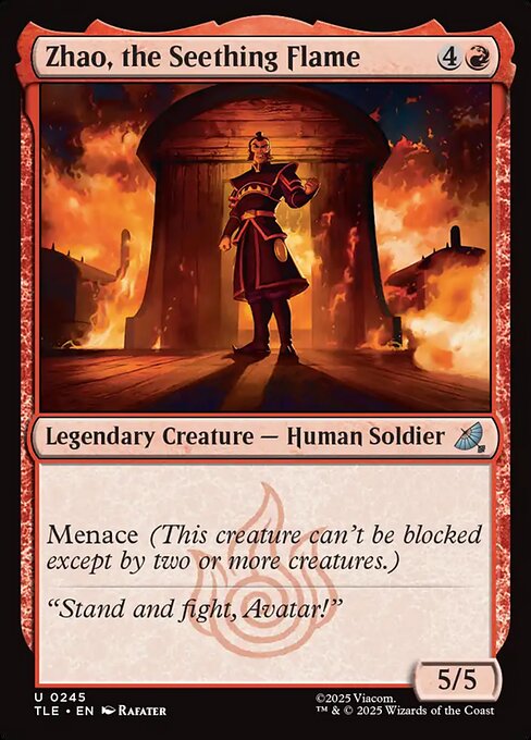 Zhao, the Seething Flame (TLE 245)