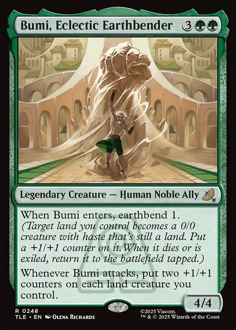 Bumi, Eclectic Earthbender (TLE 248)