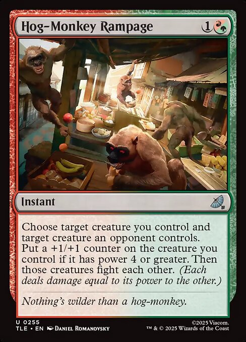 Hog-Monkey Rampage (TLE 255)