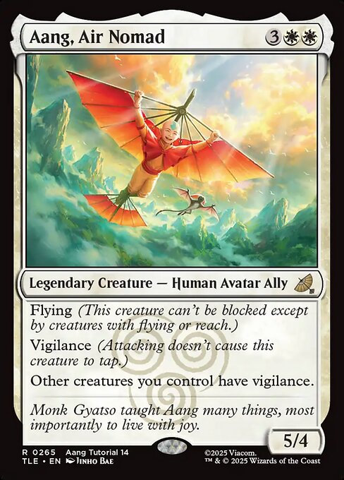 Aang, Air Nomad (TLE 265)