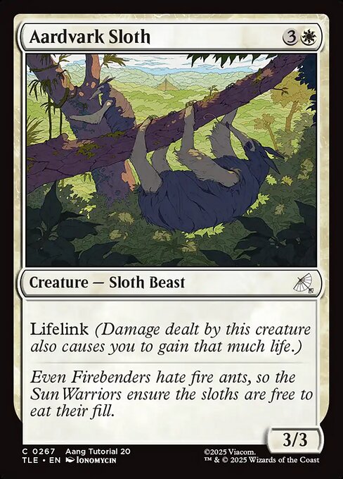 Aardvark Sloth (TLE 267)