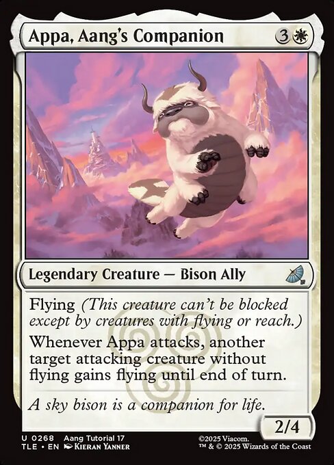 Appa, Aang's Companion (TLE 268)