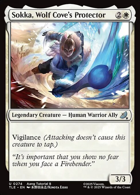 Sokka, Wolf Cove's Protector (TLE 274)