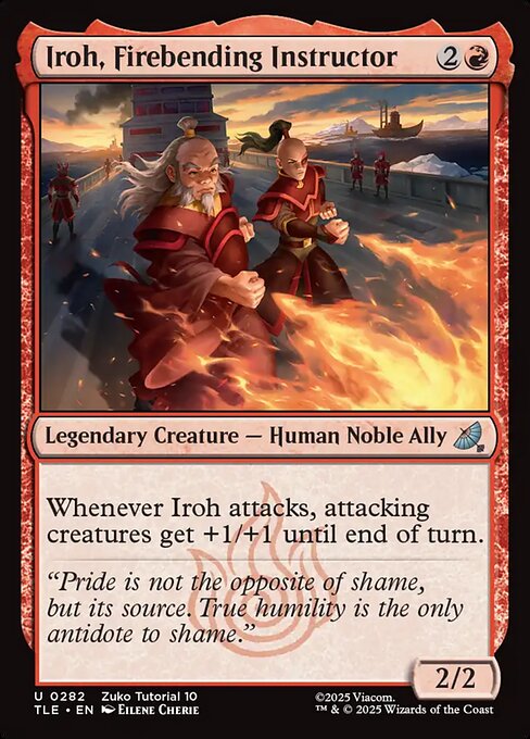 Iroh, Firebending Instructor (TLE 282)