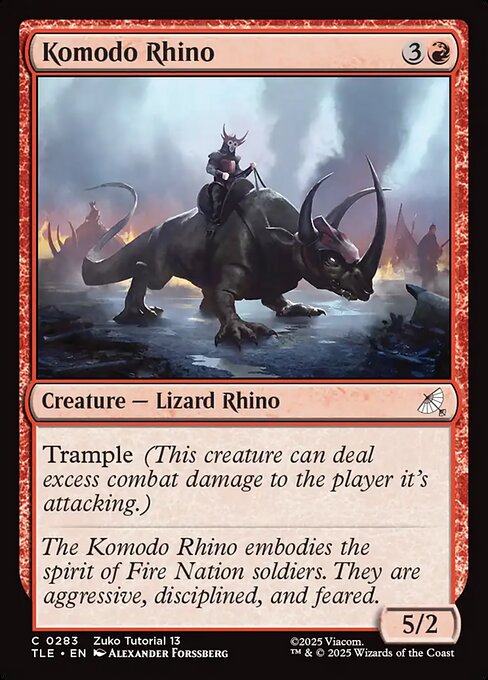 Komodo Rhino (TLE 283)