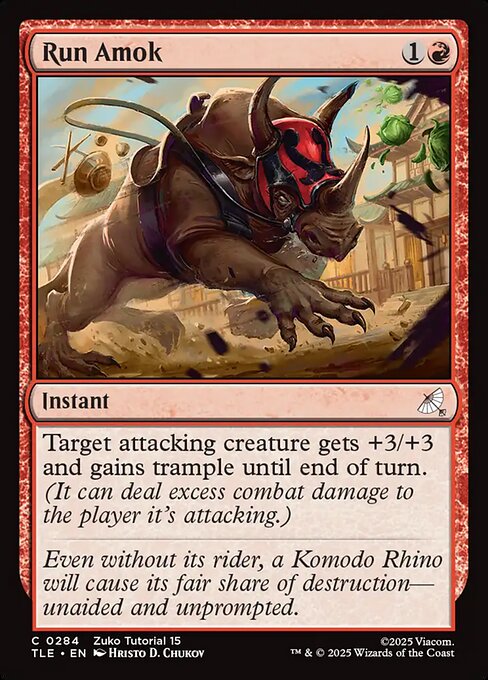 Run Amok (TLE 284)