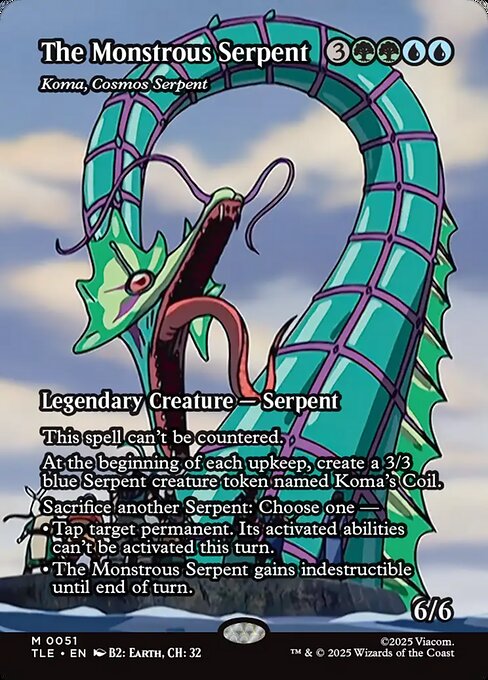 Koma, Cosmos Serpent (TLE 51)