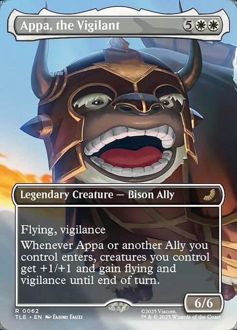 Appa, the Vigilant (TLE 62)